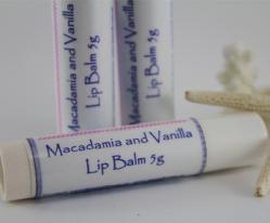 Vanilla &amp; Macadamia Lip Balm
